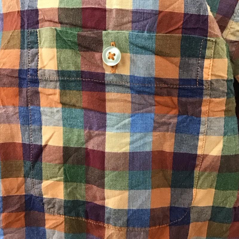 トミーヒルフィガー TOMMY HILFIGER シャツ、ブラウス 長袖 長袖シャツ カラーシャツ ポケットシャツ 長袖カットソー チェックシャツ XL チェック マルチカラー / マルチカラー /  メンズ USED 古着 中古 10118263