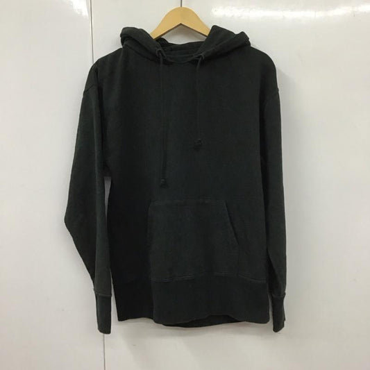チャンピオン Champion パーカー 長袖 cwsn127 長袖スウェット パーカー プルオーバーパーカー ランタグ復刻 M 無地 黒 / ブラック /  メンズ USED 古着 中古 10131235