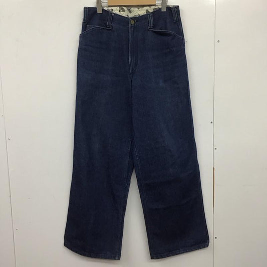 ベンデイビス BEN DAVIS パンツ デニム、ジーンズ 32×32 676 ワンポイント 青 / ブルー /  メンズ USED 古着 中古 10140219