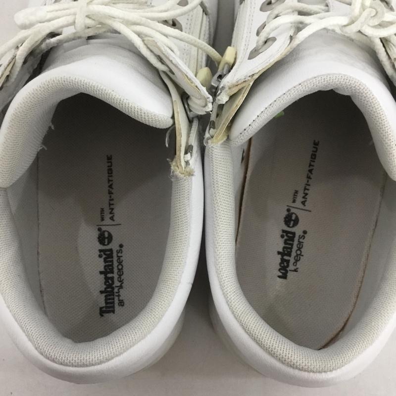 ティンバーランド Timberland スニーカー スニーカー 6004A ファスナー 26.5cm 26.5cm ロゴ、文字 白 / ホワイト /  メンズ USED 古着 中古 10143972