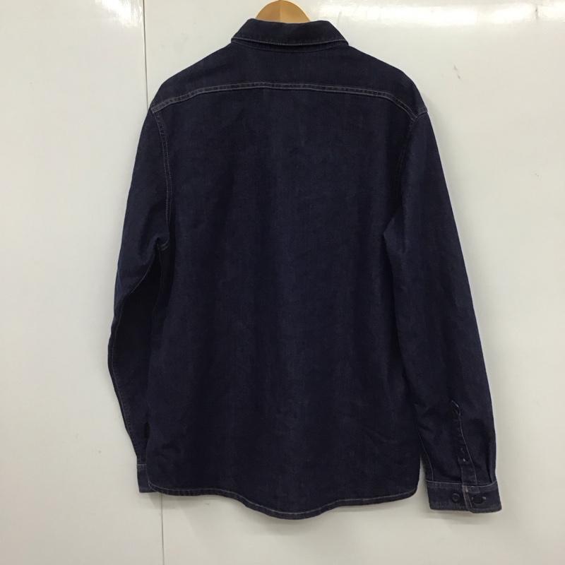 パタゴニア patagonia シャツ、ブラウス 長袖 長袖シャツ 無地シャツ カラーシャツ デニムシャツ L 無地 インディゴ / インディゴ /  メンズ USED 古着 中古 10134701