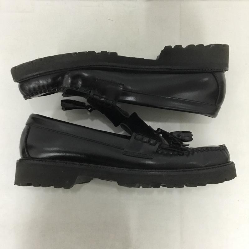 ジーエイチバス G.H.BASS&CO. ローファー ローファー BA11525 タッセル WEEJUNS 42 無地 黒 / ブラック /  メンズ USED 古着 中古 10141069
