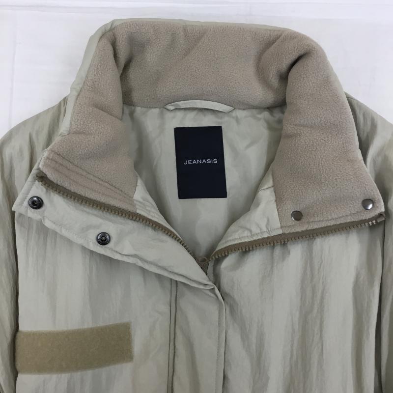 ジーナシス JEANASIS ジャケット、上着 ジャンパー、ブルゾン JS71495MW FREE 無地 ベージュ / ベージュ /  レディース USED 古着 中古 10140083
