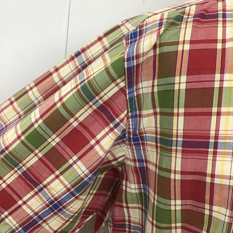 ポロバイラルフローレン Polo by RALPH LAUREN シャツ、ブラウス 長袖 長袖シャツ カジュアルシャツ カラーシャツ ボタンダウンシャツ チェックシャツ チェック マルチカラー / マルチカラー /  メンズ USED 古着 中古 10107241