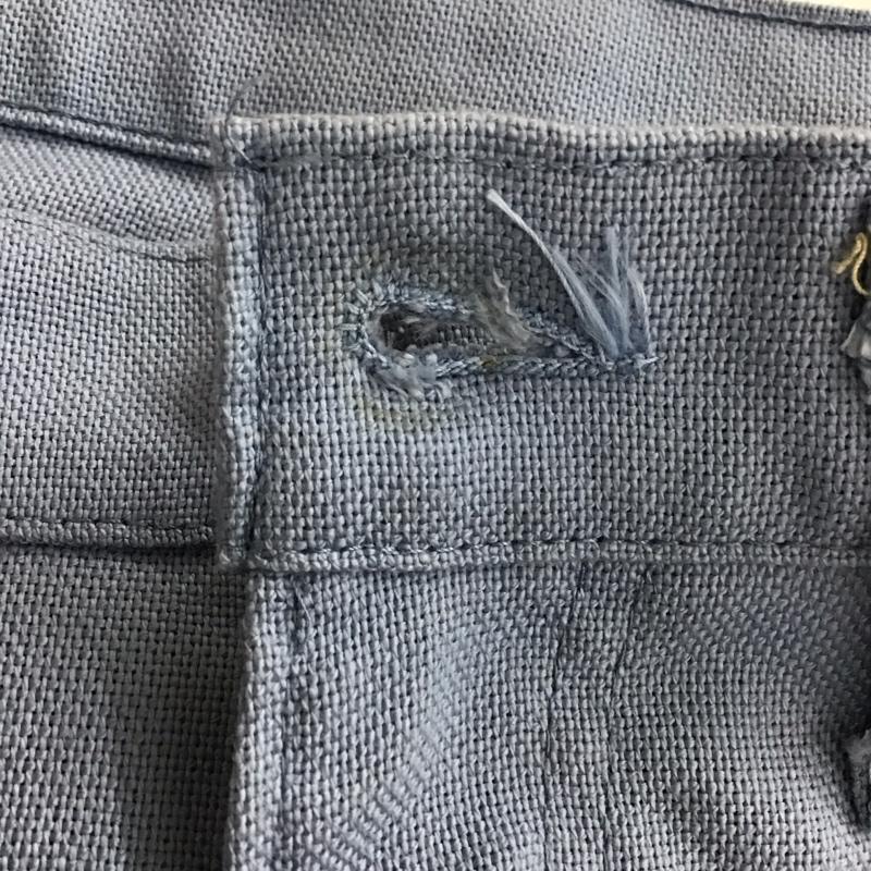 リーバイス Levi s パンツ スラックス W33 L34 81年 646 STA‐PREST 黒タブ 80s 33インチ 無地 水色 / ライトブルー /  メンズ USED 古着 中古 10118132