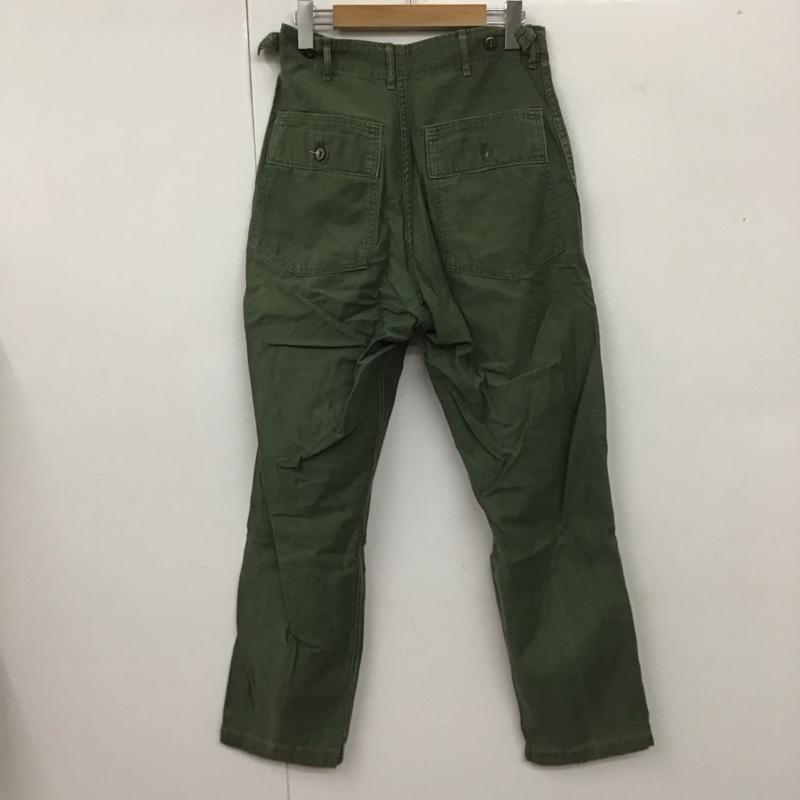 ミリタリー ミリタリー パンツ ワークパンツ、ペインターパンツ ミリタリーパンツ 古着 ワイドパンツ カジュアルパンツ アメリカ軍 ベイカー 60S S 無地 カーキ / カーキ /  メンズ USED 古着 中古 10109936