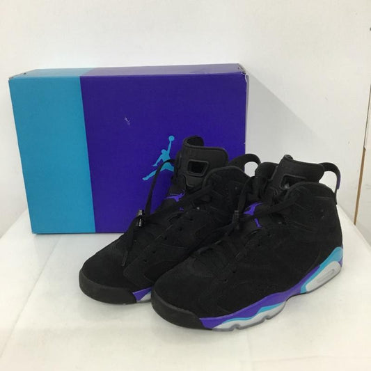 ナイキ NIKE スニーカー スニーカー CT85229-004 AIR JORDAN 6 RETRO 27.5cm 箱有 27.5cm ワンポイント 黒 / ブラック / X 青 / ブルー / X 水色 / ライトブルー /  メンズ USED 古着 中古 10131686
