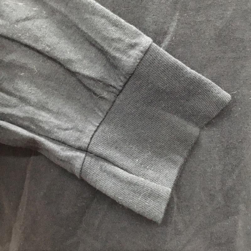 ハフ HUF カットソー 長袖 長袖カットソー プリントTシャツ クルーネックカットソー M ロゴ、文字 黒 / ブラック /  メンズ USED 古着 中古 10120075