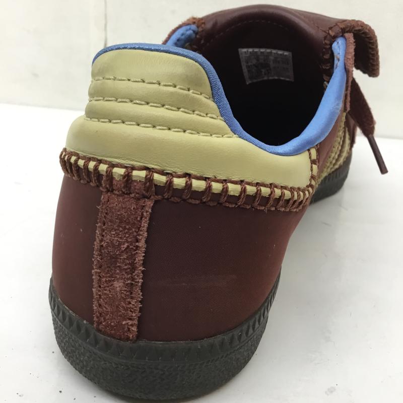 アディダス adidas スニーカー スニーカー IE0579 Wales Bonner × adidas Samba Nylon Low ウェールズ・ボナー × アディダス サンバ 27.5cm ロゴ、文字 茶 / ブラウン /  メンズ USED 古着 中古 10136329