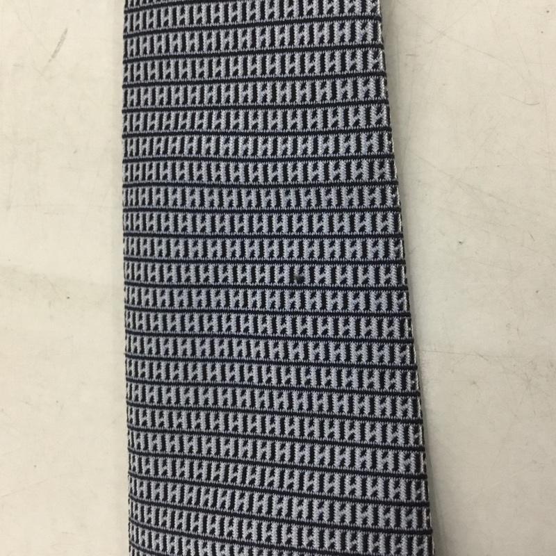 エルメス HERMES ネクタイ ネクタイ シルク 総柄 紺 / ネイビー /  メンズ USED 古着 中古 10146890