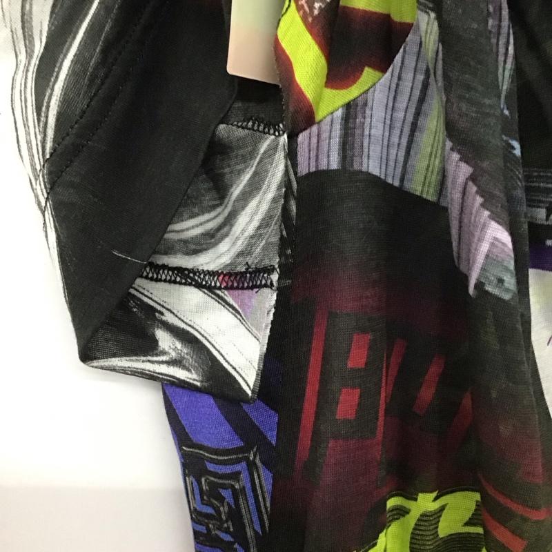 ディーゼル DIESEL カットソー 半袖 S  マルチカラー / マルチカラー /  レディース USED 古着 中古 10139762