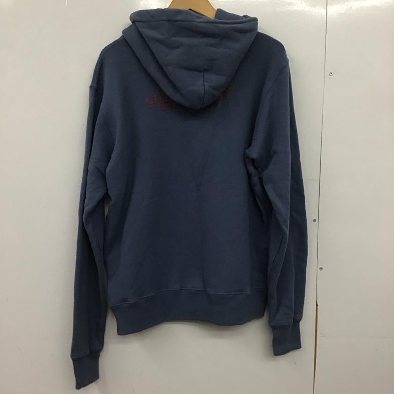 アンダーカバー UNDERCOVER パーカー 長袖 ucz4893-5 長袖パーカー プルオーバーパーカー スウェット 3 プリント 青 / ブルー /  メンズ USED 古着 中古 10148944
