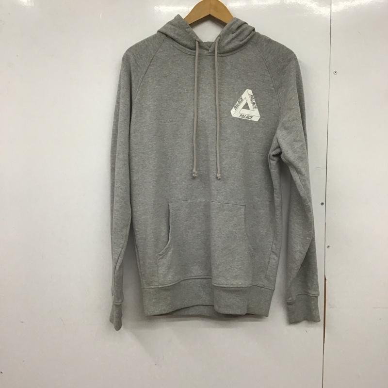 パレス PALACE パーカー 長袖 長袖 M プリント 灰 / グレー /  メンズ USED 古着 中古 10148203