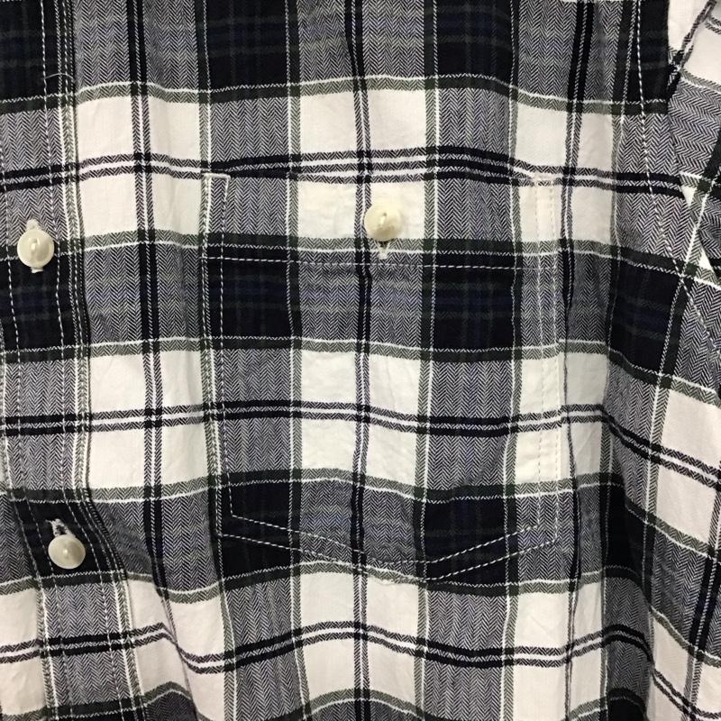 エディーバウアー Eddie Bauer シャツ、ブラウス 七分袖 M チェック マルチカラー / マルチカラー /  メンズ USED 古着 中古 10141179