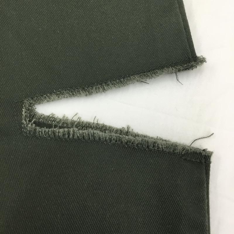ディッキーズ Dickies パンツ チノパン 80488300 L 無地 緑 / グリーン /  レディース USED 古着 中古 10133938