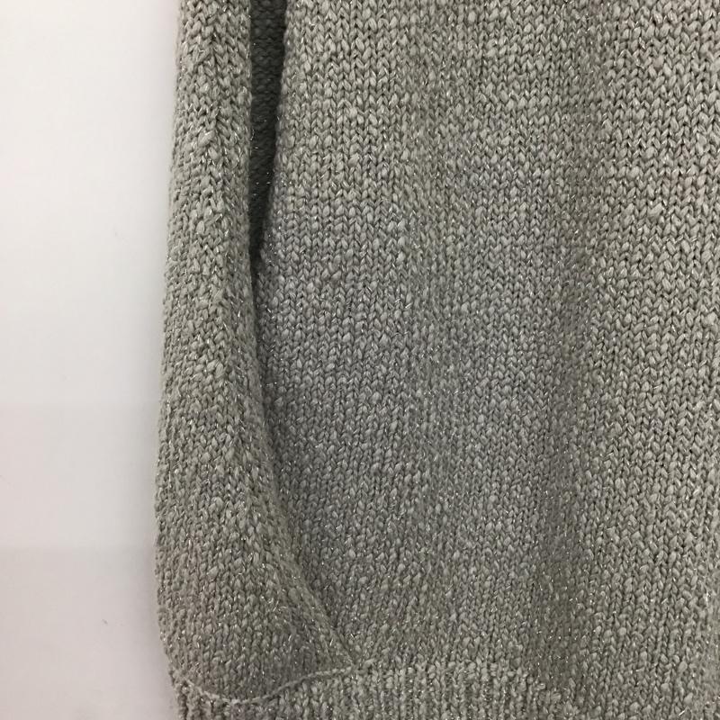 ローリーズファーム LOWRYS FARM ベスト ベスト ニットベスト ノースリーブカットソー プルオーバー Vネック FREE 無地 灰 / グレー /  レディース USED 古着 中古 10142455