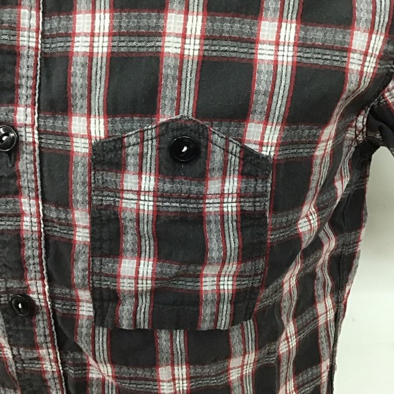 フラットヘッド The Flat Head シャツ、ブラウス 半袖 半袖シャツ チェックシャツ カラーシャツ 38 チェック マルチカラー / マルチカラー /  メンズ USED 古着 中古 10125974