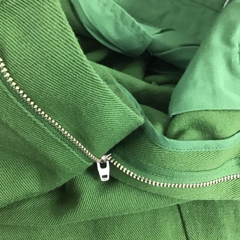 アーバンリサーチ URBAN RESEARCH パンツ チノパン チノパン ワイドパンツ カジュアルパンツ L 無地 緑 / グリーン /  メンズ USED 古着 中古 10142376