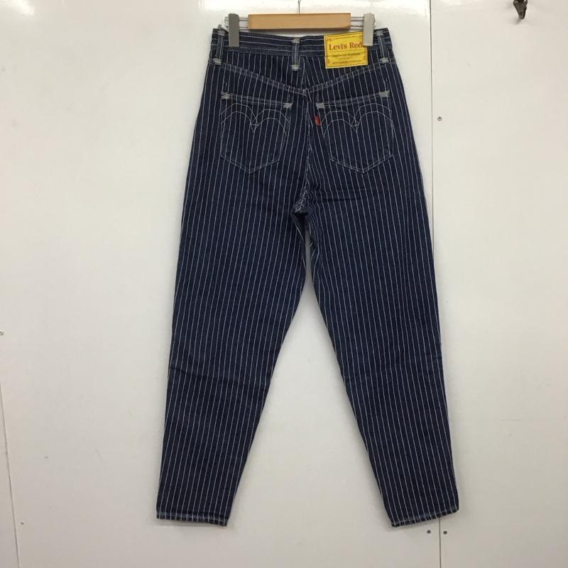 リーバイスレッド Levi s RED パンツ デニム、ジーンズ デニムパンツ ワイドパンツ カジュアルパンツ ストレッチパンツ 26インチ ストライプ インディゴ / インディゴ /  メンズ USED 古着 中古 10143682