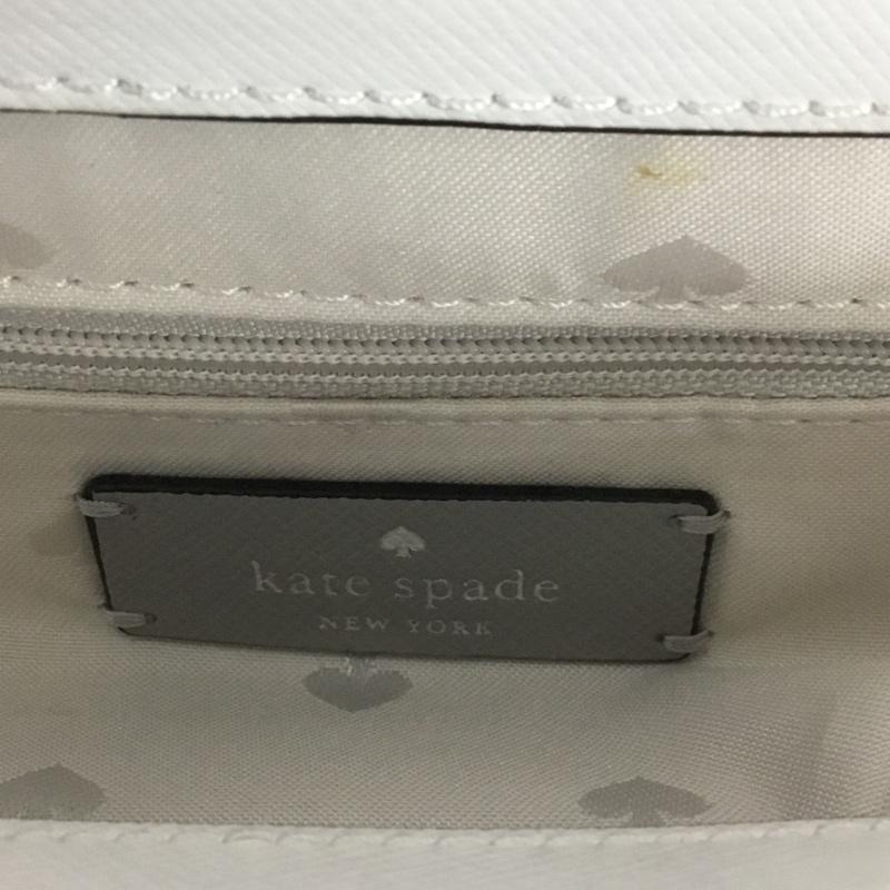 ケイトスペード Kate Spade トートバッグ トートバッグ WKRU7098 ステイシー カラーブロック ラップトップトート ロゴ、文字 白 / ホワイト / X 黒 / ブラック / X 灰 / グレー /  レディース USED 古着 中古 10124631