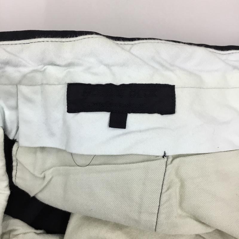 コムデギャルソンオムドゥ COMME des GARCONS HOMME DEUX パンツ スラックス スラックスパンツ ワイドパンツ カジュアルパンツ XL 無地 紺 / ネイビー /  メンズ USED 古着 中古 10120456