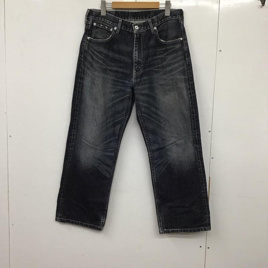 リーバイストラウスアンドコー Levi Strauss & co. パンツ デニム、ジーンズ デニムパンツ ワイドパンツ カジュアルパンツ 33インチ 無地 インディゴ / インディゴ /  メンズ USED 古着 中古 10138424