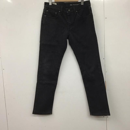 リーバイストラウスアンドコー Levi Strauss & co. パンツ デニム、ジーンズ デニムパンツ スリムパンツ カジュアルパンツ ストレッチパンツ 31インチ 無地 黒 / ブラック /  メンズ USED 古着 中古 10145250