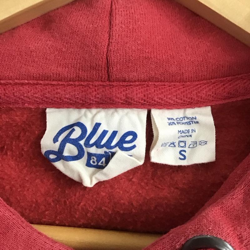 古着 USED パーカー 長袖 長袖パーカー プルオーバーパーカー スウェット 古着 S ロゴ、文字 赤 / レッド /  メンズ USED 古着 中古 10148191