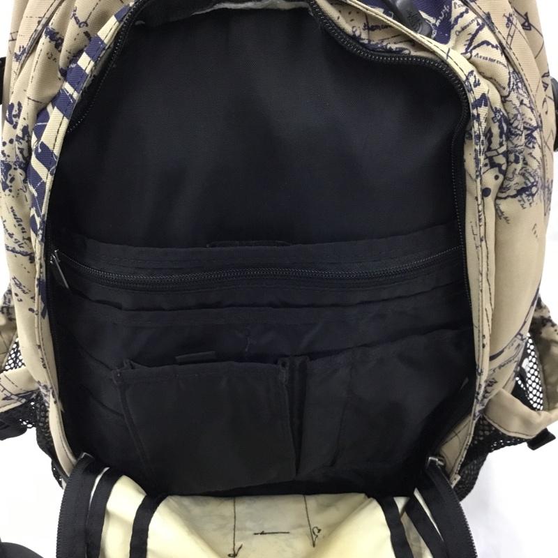 シュプリーム Supreme リュックサック、デイパック リュックサック、デイバッグ THE NORTH FACE 12SS Hot Shot Backpack ロゴ、文字 ベージュ / ベージュ / X 黒 / ブラック /  メンズ USED 古着 中古 10106038