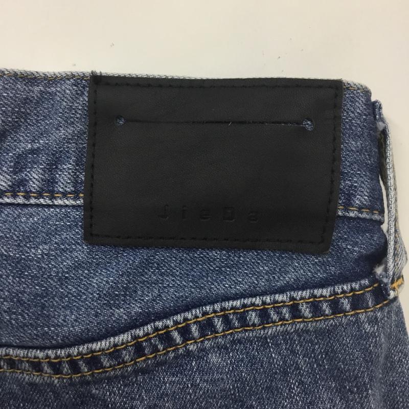 ジエダ Jieda パンツ デニム、ジーンズ jie-22w-pt05-b PANELDENIMPANTS デニムパンツ ストレートパンツ 2 刺繍 インディゴ / インディゴ /  メンズ USED 古着 中古 10120689