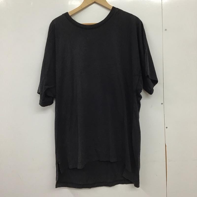 ワイスリー Y-3 Tシャツ 半袖 半袖カットソー プリントTシャツ クルーネックカットソー M 無地 ダークグレー / ダークグレー /  メンズ USED 古着 中古 10151008