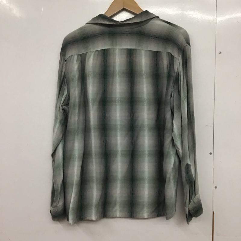 リビエラ Rivieras シャツ、ブラウス 長袖 長袖シャツ チェックシャツ カラーシャツ 古着 L チェック マルチカラー / マルチカラー /  メンズ USED 古着 中古 10146033