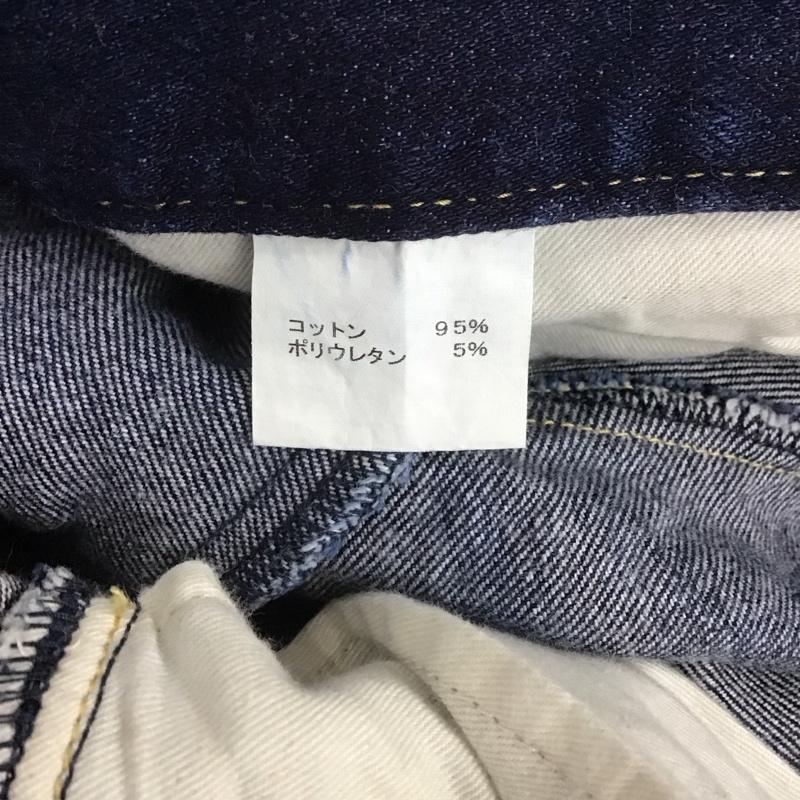 グラム glamb パンツ デニム、ジーンズ テーパード 裾リブ 1 無地 インディゴ / インディゴ /  メンズ USED 古着 中古 10106920