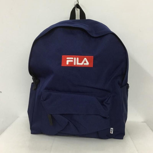 フィラ FILA リュックサック、デイパック リュックサック、デイバッグ FM2068 バックパック タグ付き ロゴ、文字 紺 / ネイビー /  メンズ USED 古着 中古 10131867