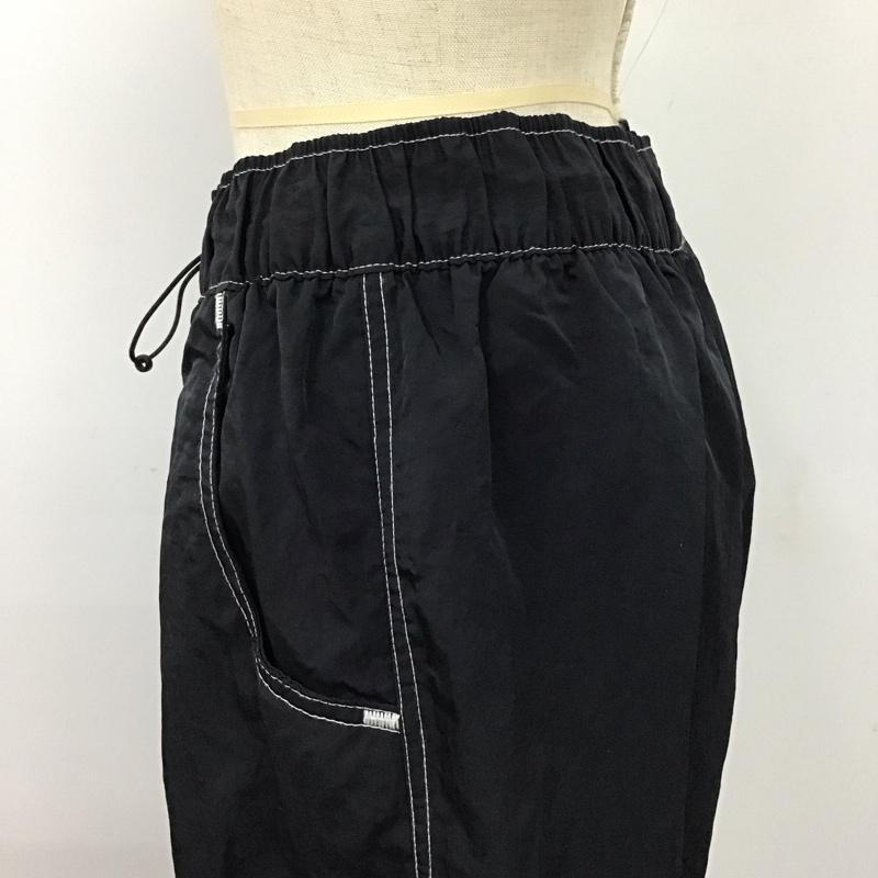 ナイキ NIKE ボトムス ボトムス DM6210-010 W SWSH WVN HR PANT L ワンポイント 黒 / ブラック /  レディース USED 古着 中古 10120024