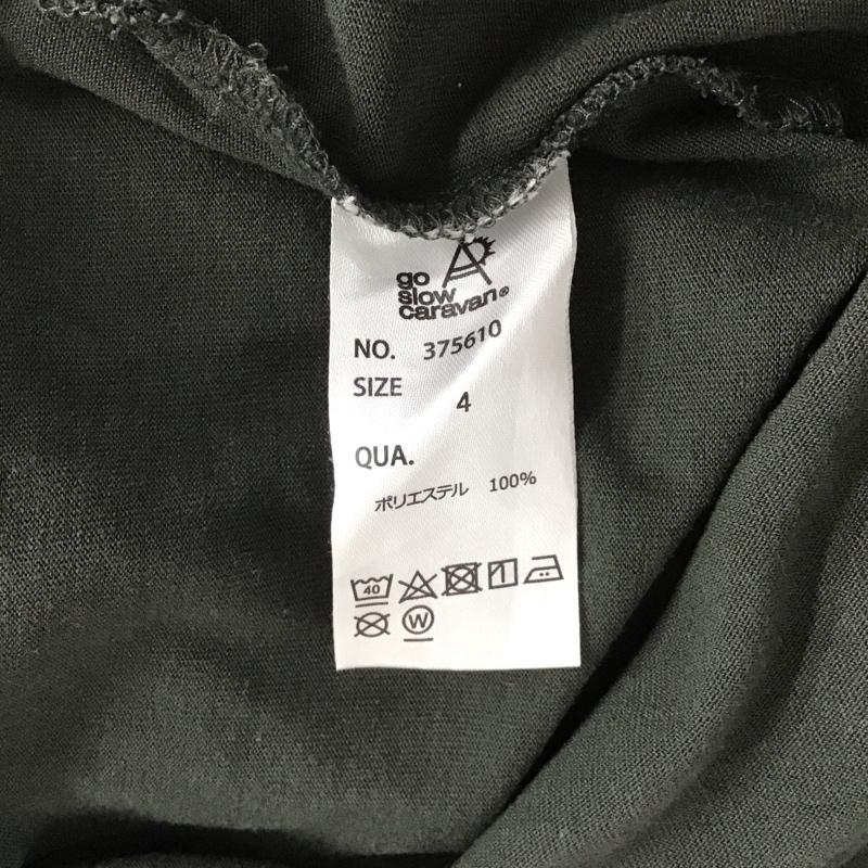 ゴースローキャラバン go slow caravan Tシャツ 半袖 半袖カットソー プリントTシャツ クルーネックカットソー 4 ロゴ、文字 マルチカラー / マルチカラー /  メンズ USED 古着 中古 10148583