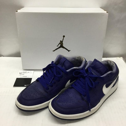 ナイキ NIKE スニーカー スニーカー DA8008-401 WMNS AIR JORDAN 1 LOW SE 24.5cm 箱有 24.5cm ロゴ、文字 青 / ブルー /  レディース USED 古着 中古 10116046