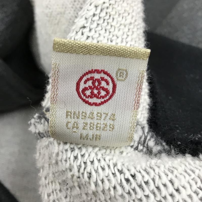ステューシー STUSSY ジャケット、上着 ジャンパー、ブルゾン スウェット　スタジャン　00s　STUSSY　TRIBE L ロゴ、文字 X 刺繍 黒 / ブラック /  メンズ USED 古着 中古 10122738