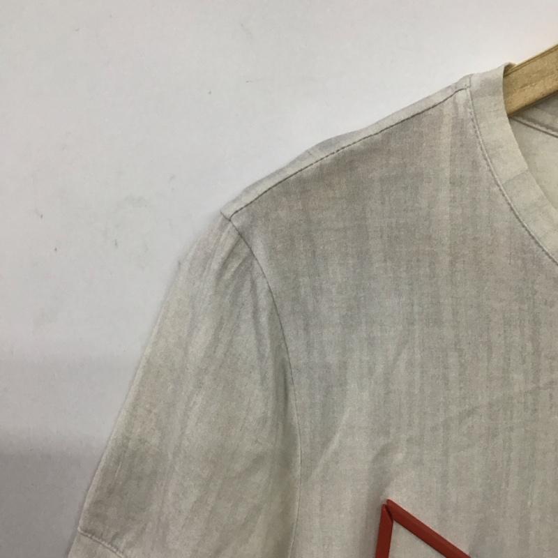フェンディ FENDI Tシャツ 半袖 fy0626 a5ca モンスター 半袖 カットソー TRY 44 ロゴ、文字 白 / ホワイト / X 灰 / グレー / X アイボリー / アイボリー /  メンズ USED 古着 中古 10150735