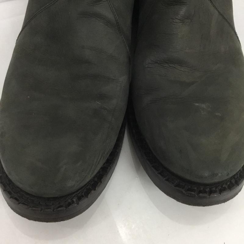 ディオールオム Dior homme ブーツ 一般 10HBM ペコスブーツ ロングブーツ 43 無地 灰 / グレー /  メンズ USED 古着 中古 10124612