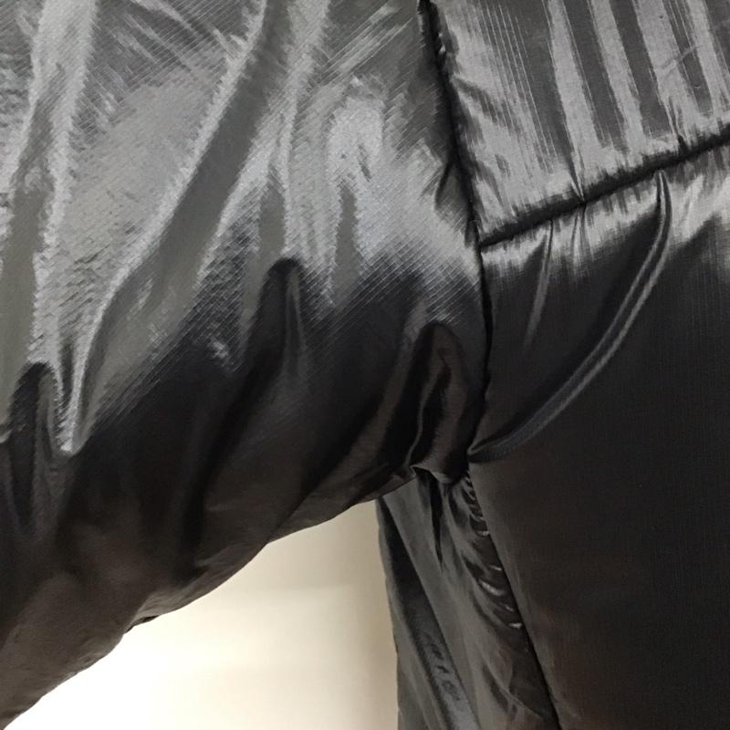 ザノースフェイス THE NORTH FACE ジャケット、上着 ジャンパー、ブルゾン ny81408z ダウンジャケット ジップアップジャケット アウター L ロゴ、文字 黒 / ブラック /  メンズ USED 古着 中古 10119152