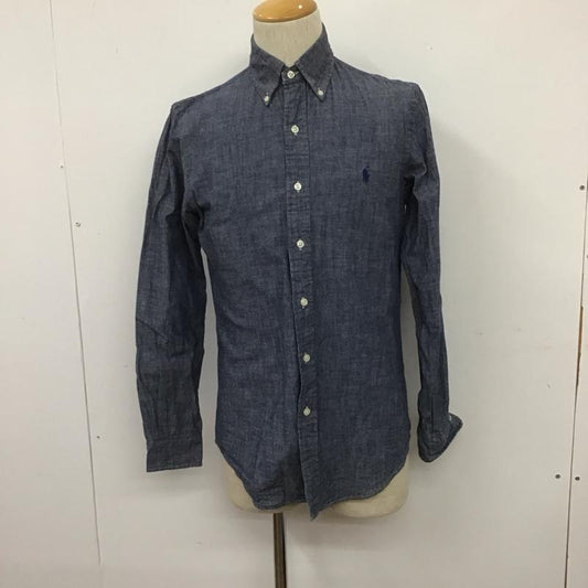 ラルフローレン RALPHLAUREN シャツ、ブラウス 長袖 710572862001 ボタンダウン XS ワンポイント 青 / ブルー /  メンズ USED 古着 中古 10106804