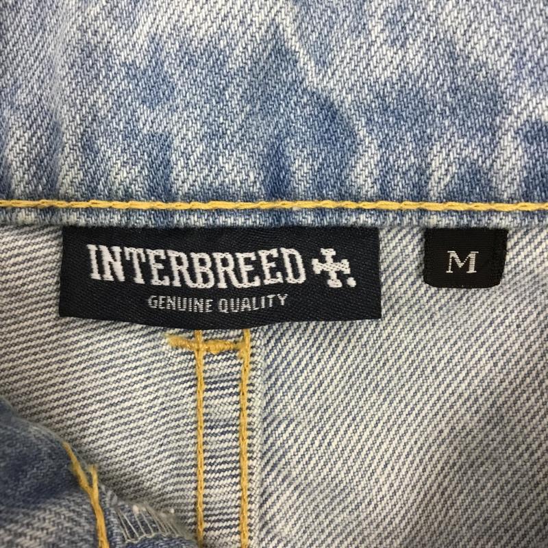 インターブリード INTERBREED パンツ ショートパンツ ハーフパンツ デニムショートパンツ カジュアルパンツ M 無地 インディゴ / インディゴ /  メンズ USED 古着 中古 10108392