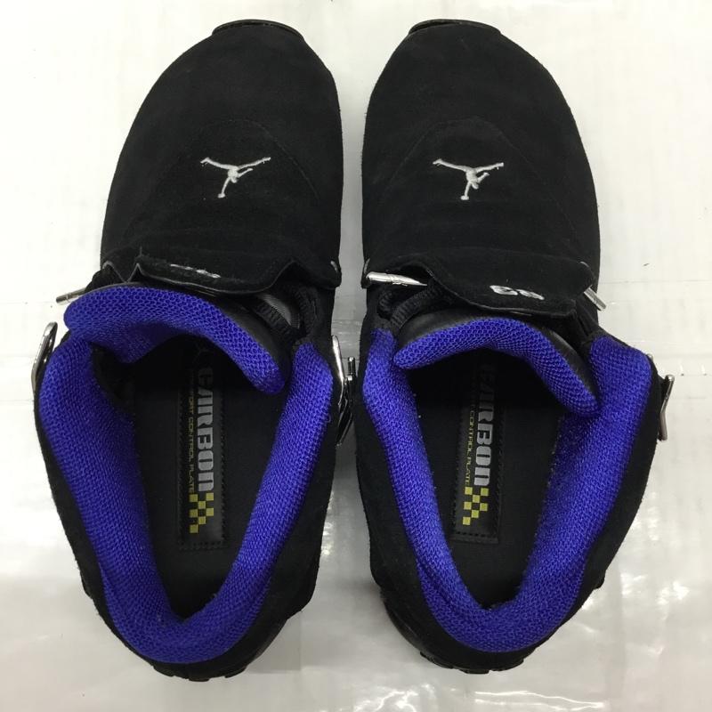 ナイキ NIKE スニーカー スニーカー AA2494-007 AIR JORDAN 18 RETRO 27cm 27.0cm ワンポイント 黒 / ブラック / X 青 / ブルー /  メンズ USED 古着 中古 10110491