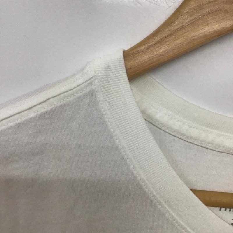 ナイキ NIKE Tシャツ 半袖 bq0593-100 JDIスウッシュSSTシャツ プリントTシャツ L ロゴ、文字 白 / ホワイト /  メンズ USED 古着 中古 10148726