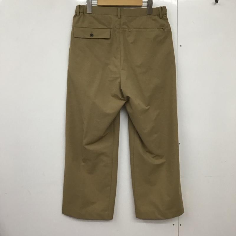 ニューバランス New Balance パンツ スラックス スラックスパンツ ワイドパンツ カジュアルパンツ L ロゴ、文字 ベージュ / ベージュ /  メンズ USED 古着 中古 10142979