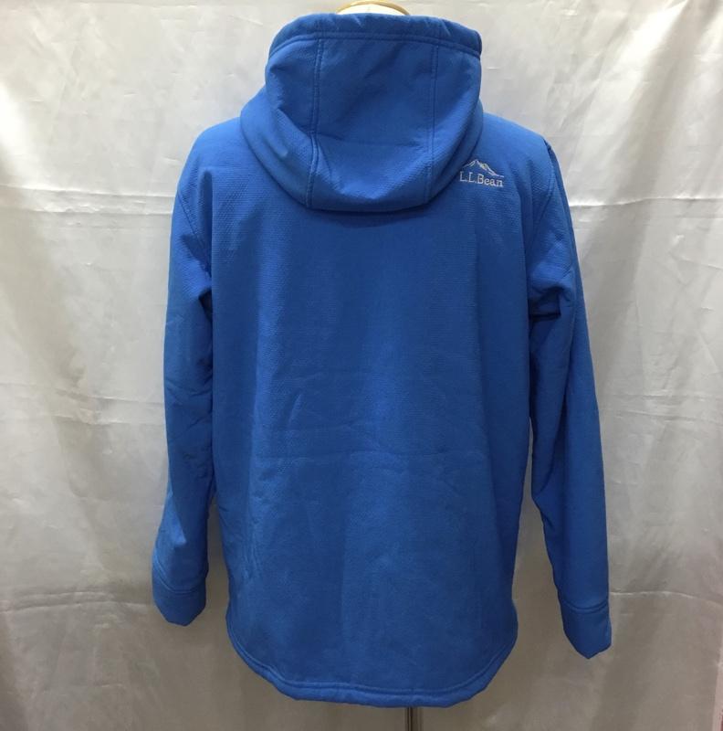 エルエルビーン L.L.Bean ジャケット、上着 ジャケット、ブレザー OLAJ7 マウンテンパーカー 裏フリース L ロゴ、文字 青 / ブルー /  メンズ USED 古着 中古 10112870