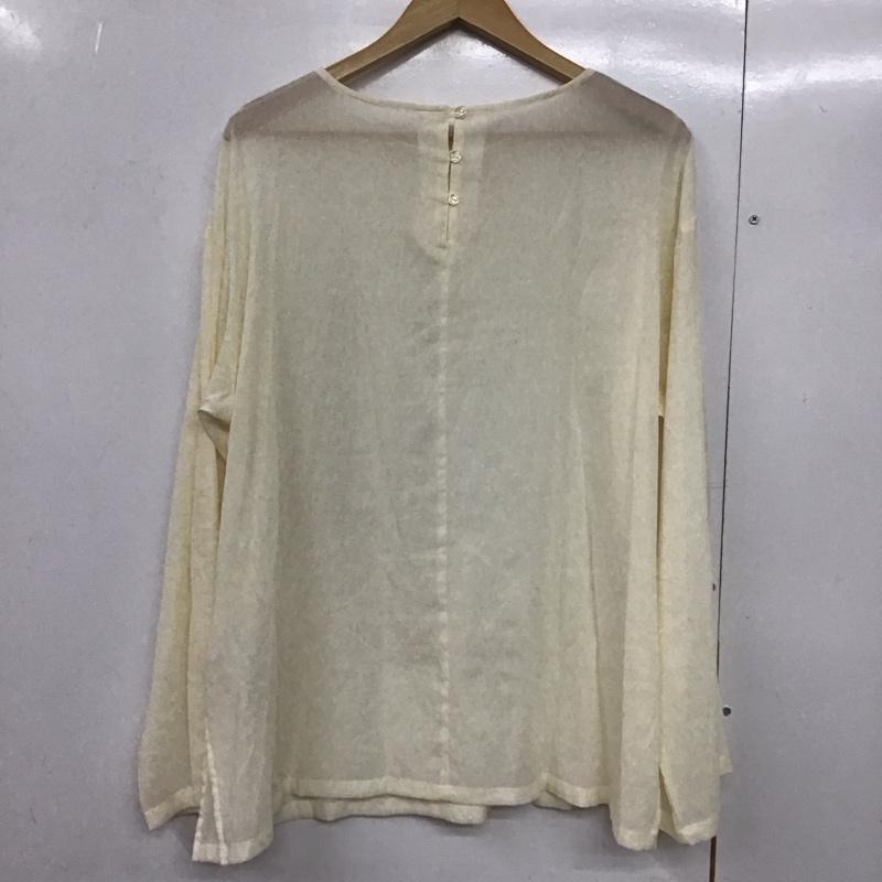 レプシィム LEPSIM カットソー 長袖 FREE 無地 白 / ホワイト /  レディース USED 古着 中古 10144554