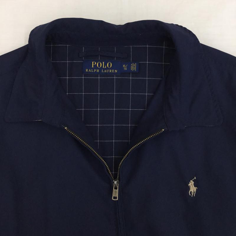 ポロラルフローレン POLO RALPH LAUREN ジャケット、上着 ジャケット、ブレザー XL ロゴ、文字 紺 / ネイビー /  メンズ USED 古着 中古 10143567