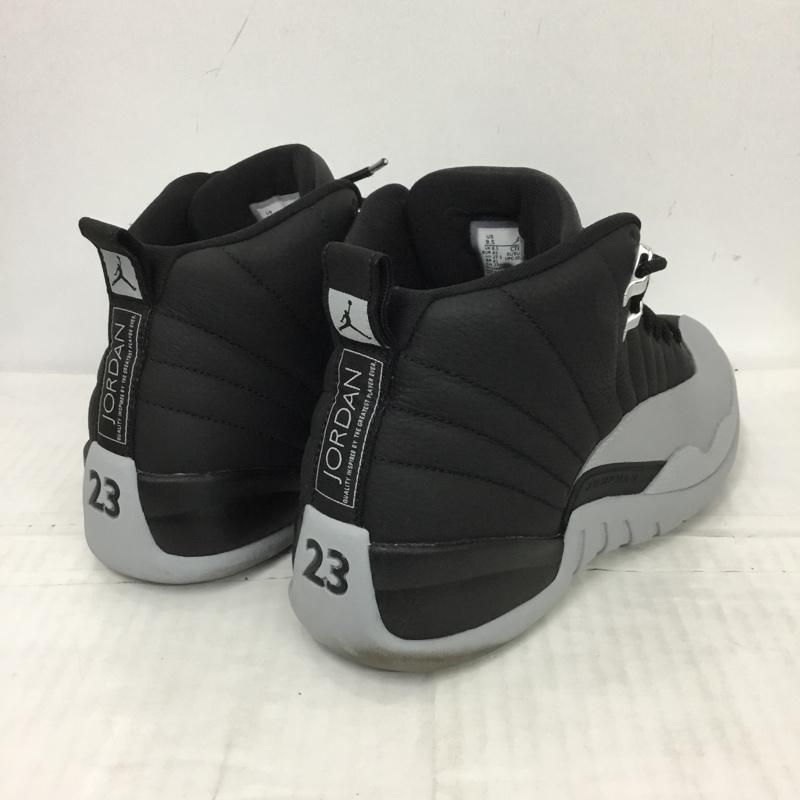 ナイキ NIKE スニーカー スニーカー CT8013-010 AIR JORDAN 12 RETRO 27.5cm 箱有 27.5cm ロゴ、文字 黒 / ブラック / X 灰 / グレー /  メンズ USED 古着 中古 10123989